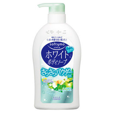 kose-softymo-white-body-soap-600ml-ซอฟติโม-ไวท์-บอดี้-โซป-สบู่เหลว-ครีมอาบน้ำ-สบู่-ทำความสะอาดผิวกาย