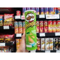 พริงเกิ้ล มันฝรั่งทอดกรอบ มี ซาวครีมและหัวหอม Pringle พริงเกิล Pringles Potato ChipS