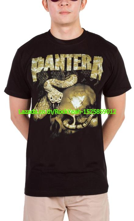 เสื้อวง-pantera-เสื้อวินเทจ-ผ้าร้อยแท้-แพนเทอรา-ไซส์ยุโรป-rcm460