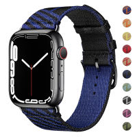 Jumping Single Tour Band - BlackSapphire Blue Strap for Series 7 41mm 45mm 6 5 4 3 SE 44mm 42mm 40mm 38mm