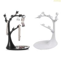 blg Jewelry Display Stands Plum Tree Shaped Jewelry Display Racks Resin Material Jewelry Display Holder Jewelry Accessor 【JULY】