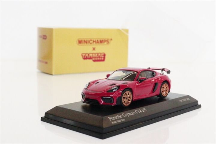 ministp-x-tarmac-works-1-64เคย์แมน-gt4-rs-miniatur-koleksi-โมเดล-mobil-die-cast