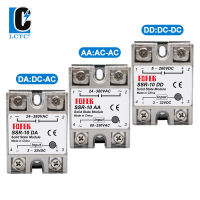 10PCS SSR-DA/AA/DD 10A 25A 40A 50A 60A 80A 100A โมดูลโซลิดสเตตรีเลย์เฟสเดียว-yrumrudang