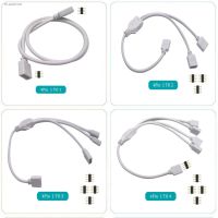 ﹉♧❀ 1 To 1 2 3 4 5 RGB Connector 4 Pin LED Strip Light Splitter Power Cable 4pin Female Wire for 5050 2835 TV Backlight Tape Lamp