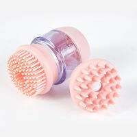 Pet Dog Bathing Brush Silicone Oval Multifunctional Massage Brush Double Comb New Product Clean and Convenient Bathing Brush