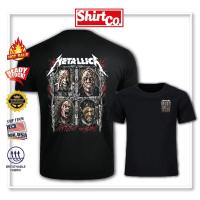 Metallica Rock Band Big Design Premium T-shirt Music Groups polyester Jersey