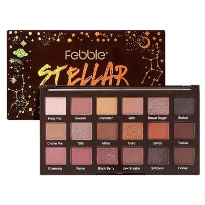 Glitter Eyeshadow Palette 18 Colors Colorful Eyeshadow Palette Long Lasting Professional Eye Shadow for Party Daily Girls Women gaudily