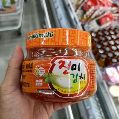 อาหารนำเข้า🌀 Kimchi Radish Jin Mi Kimchi Weight 400g