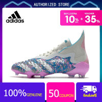 【100% genuine】Adidas Football Shoes-Adidas PREDATOR FREAK + FG purple Size 39-45 รองเท้าสตั๊ด รองเท้าฟุตบอลผู้ชาย สตั๊ดฟุตบอล รองเท้าสตั๊ด Adidas Sports Mens Football Boots