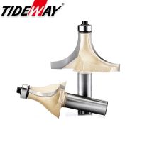 Tideway Corner Round Over Router Bit พร้อมแบริ่งสําหรับงานไม้เครื่องมือทังสเตนคาร์ไบด์มิลลิ่งคัตเตอร์ CNC End Mill Cutters