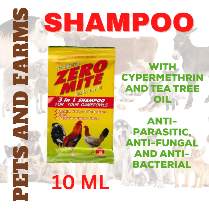 ZERO MITE 3 IN 1 SHAMPOO 10 ML PACKET Lazada PH