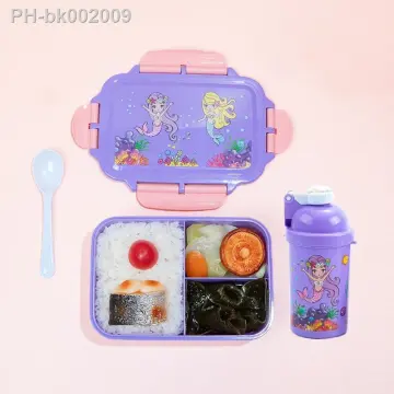 Cute Unicorn Bento Lunch Box And Water Bottle for Kids Girls Kawaii  Children Lunchbox School Snack Sandwich Boxes Food Container