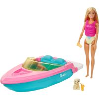 Barbie Doll and Boat บาร์บี้ ตุ๊กตาบาร์บี้ เพลย์เซ็ต สปีดโบ๊ท (GRG30)