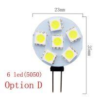 Gratis Ongkir หลอดไฟ G4 LED 1W ถึง5W 5050 SMD 180องศาสีขาวมารีนแคมเปอร์ RV หลอดไฟโคมไฟ Led DC 12V 6/9/12/24 Gratis Ongkir LED