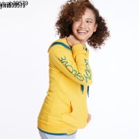 yivab39579 ◊ BODY GLOVE Womens SC Interlock Hoodie เสื้อฮู้ด ผู้หญิง สีเหลืองเข้ม-24