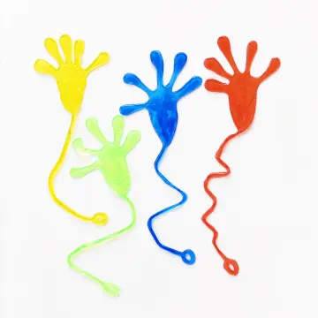 1pcs Kids Sticky Hands Palm Party Favor Toys Novelties Prizes