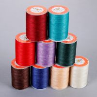 Hot Polyester Thread For Sewing Machine 120 Meters 0.55mm DIY Handicraft Leather Tool Waxed Thread For Sewing Cord Wholesale Knitting  Crochet