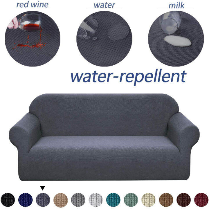 Waterproof sofa seat cover Cushion cover L shape 4seater covers for