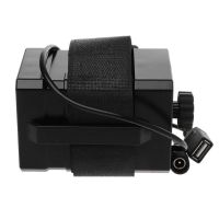 P82F 12V Waterproof Battery Case Box with USB Interface Support 3x 18650 26650 Battery DIY Power Bank for Bike LED Light Lamp