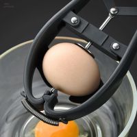 ▬❉✲ 2 In 1 Stainless Steel Handheld Rapid Egg Opener With Egg Yolk White Separator Eggshell Cutter Egg Cracker Egg Separator
