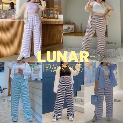 Chubbyclub lunar pants/11 สีกางเกงผ้าพลีท