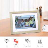 Milagepo WiFi กรอบรูปดิจิตอลผ่านแอป Frameo หน้าจอสัมผัสของขวัญสำหรับเพื่อน