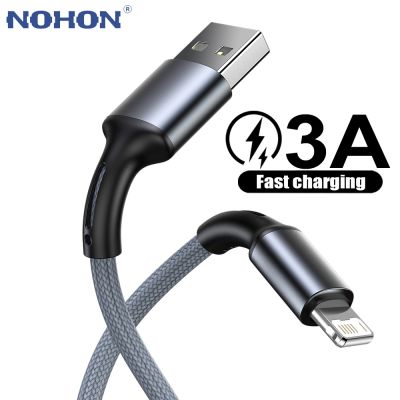 ◕✥ Fast Charge USB Cable For iPhone 13 12 11 Pro Max X XR XS 10 8 7 6 5 s Plus SE Long 2m 3m Apple Phone Data Charger Cord 3 m Wire