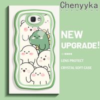 Chenyyka เคสสำหรับ Samsung J7 Prime J7 Prime 2กรณีการ์ตูนน่ารักไดโนเสาร์รูปแบบใหม่สีขอบนุ่มกันกระแทกแบบใสเคสมือถือโปร่งใสลายกล้องถ่ายรูปปลอกซิลิกาเจลป้องกัน