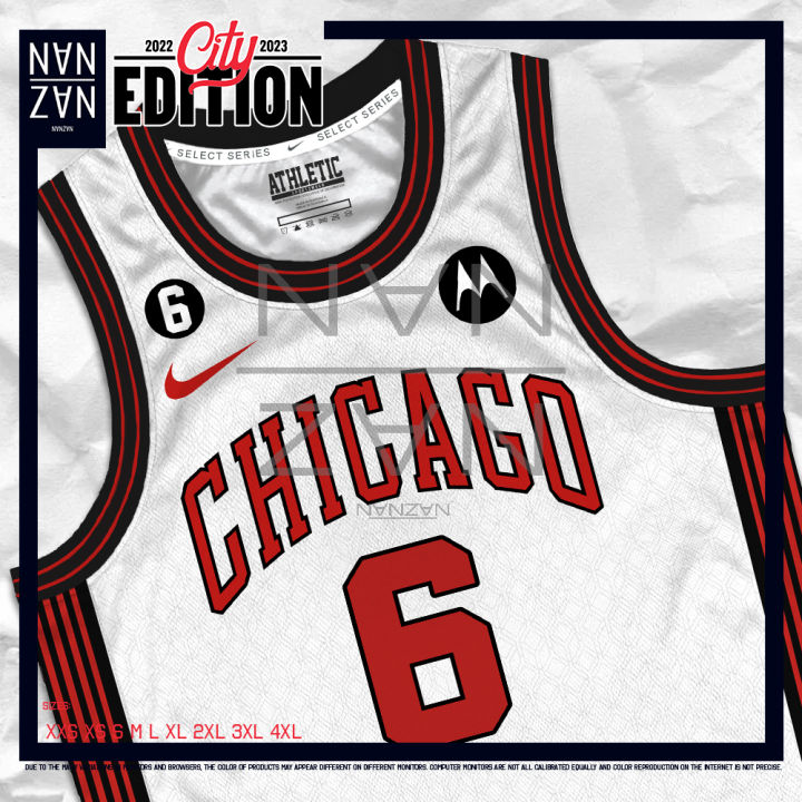 NANZAN City Edition NBA Chicago Bulls Alex Caruso Jersey 2022 Full