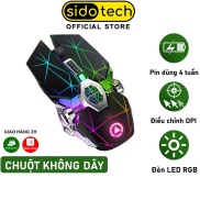 Chuột Máy Tính Gaming Không Dây SIDOTECH YINDIAO S7A Chơi Game Không Độ