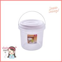 ถังข้าวสารพลาสติกตวง KEY WAY 7.5 กก. สีขาวPLASTIC RICE CONTAINER KEY WAY 7.5KG WHITE **ลดราคาจัดหนัก **