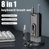 8 In1 Electronic Cleaner Kit Screen Cleaner Multifunctional Cleaning Brush for Earphone Keyboard Laptop Phone PC Monitor Camera Lens Cleaners