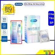 Bao cao su siêu mỏng Durex Invisible 10 bao