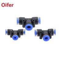 3pcs Black pneumatic air pipe joint quick plug-in connector PV/PG/PU 10mm to 8mm quick connector Pipe Fittings Accessories