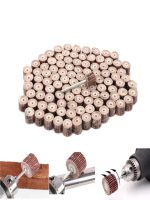 32Pcs 80-600 Grit Flap Sanding Wheel Head Grinding Disc Abrasive Tool with 2pcs 3mm Arbor for Rotary Tool Cleaning Tools