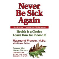 ส่งฟรี !! ** Never Be Sick Again : Health Is a Choice Learn How to Choose It [Paperback] หนังสืออังกฤษมือ1(ใหม่)พร้อมส่ง