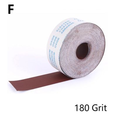 【✔In stock】 gaqiugua6 กระดาษทรายสำหรับขัดเงาม้วนผ้าผงขัด60-800สำหรับงานโลหะเฟอร์นิเจอร์งานไม้งานขัดเครื่องบด1ม้วน