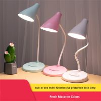 ❣✹ Portable USB Rechargeable LED Folding Desk Lamp Eye Protection Touch Dimming Working Reading Table Lamp For Book Bed Office