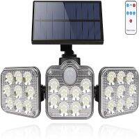 Yingke 138led Lampu Tenaga Surya สว่างสุดๆกันน้ำ3 Pir ไฟติดผนังเซ็นเซอร์ตรวจจับการเคลื่อนไหวกลางแจ้งโคมไฟพลังงานแสงอาทิตย์ที่จอดรถในสวนบนถนน