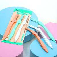 มีดกันคิ้ว Eyebrow Razor พับได้ *3 ชิ้นEyebrow Razor folding eyebrow knifeEyebrow Razor folding eyebrow knife *3 pcs