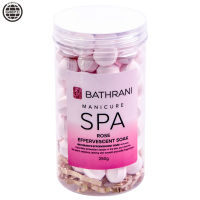 Rose Bath Pedicure Fizz สบู่เล็บเล็บ SPA Effervescent Soak Ball ลบ Dead Skin Cuticles Moisturizing Tender Skin