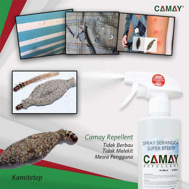 Camay Repellent Penghapus Serangga Kamitetep Bagworms Moth Cloth Moth