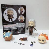 Nendoroid Witcher-Ed 3 Wild Hunt 907 Wolf Geralt Pvc Action Figure ของเล่นตุ๊กตา10Cm