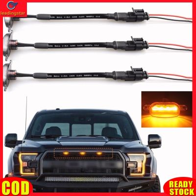 LeadingStar RC Authentic 3pcs/set Auto Front Grille LED Lights For 2004-2019 Ford F150 F250 F350 Raptor