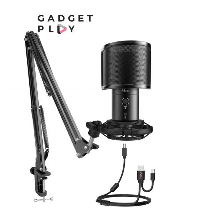 🎨 [กรุงเทพฯ ด่วน 1 ชั่วโมง] FIFINE T683 USB MICROPHONE | Lazada.co.th