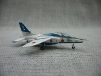 1:100 Japan Self-defense Force Kawasaki T-4 fighter aircraft model