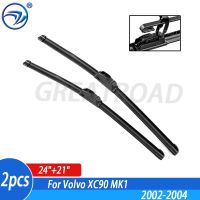 Wiper Front Wiper Blades For Volvo XC90 MK1 2002 2003 2004 Windshield Windscreen Front Window 24"+21"