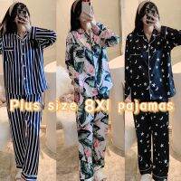 20213XL-8XL Long Pajamas Summer Sleepwear 2021 Plus Size Adults Satin Womens Suit Nightgown Silk Nightie Freedom Wear Home Clothes