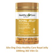 Sữa Ong Chúa Healthy Care Royal Jelly 1000mg 365 Viên Úc