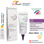NỘI ĐỊA PHÁP Kem dưỡng phục hồi da tổn thương Bioderma Cicabio Crème -